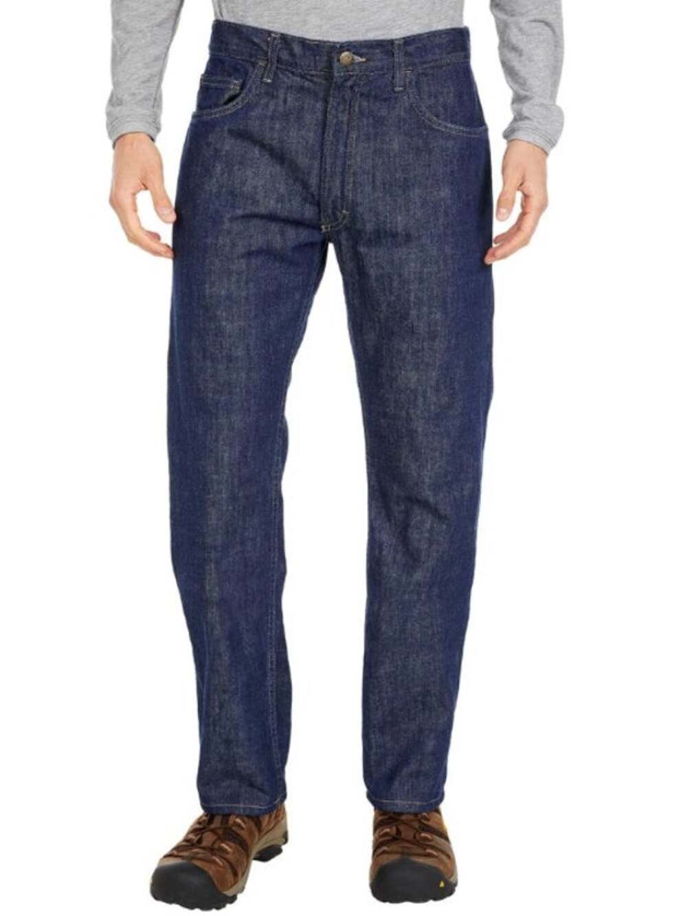 Tyndale Men's Versa Regular Fit Flex FR Jeans 34x30 Dark Blue NWOT